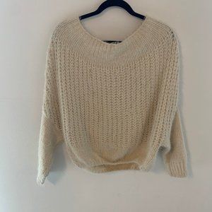 Semi-Off The Shoulder Sweater